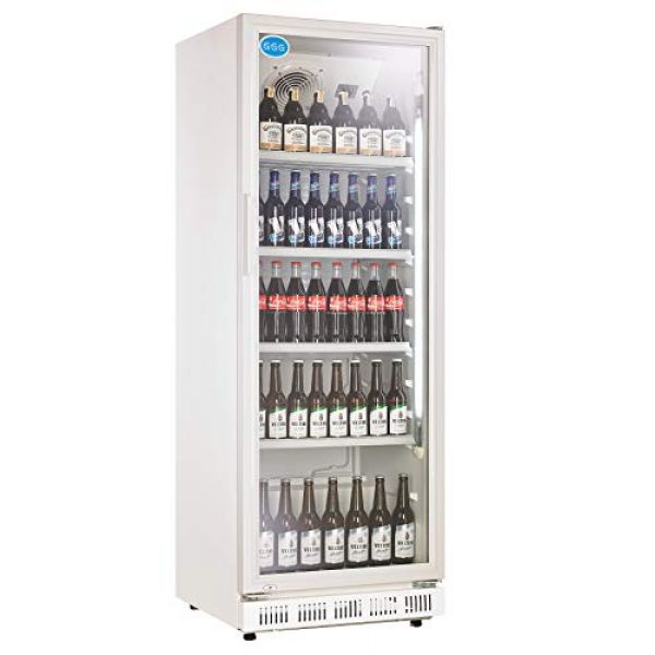 Minibar-Kühlschrank Rot - 113 Liter - mit Glastür - Neuware